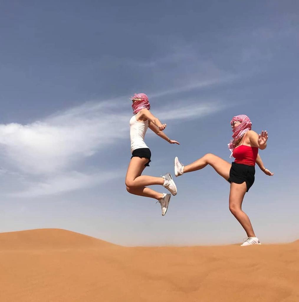 Fun in Desert