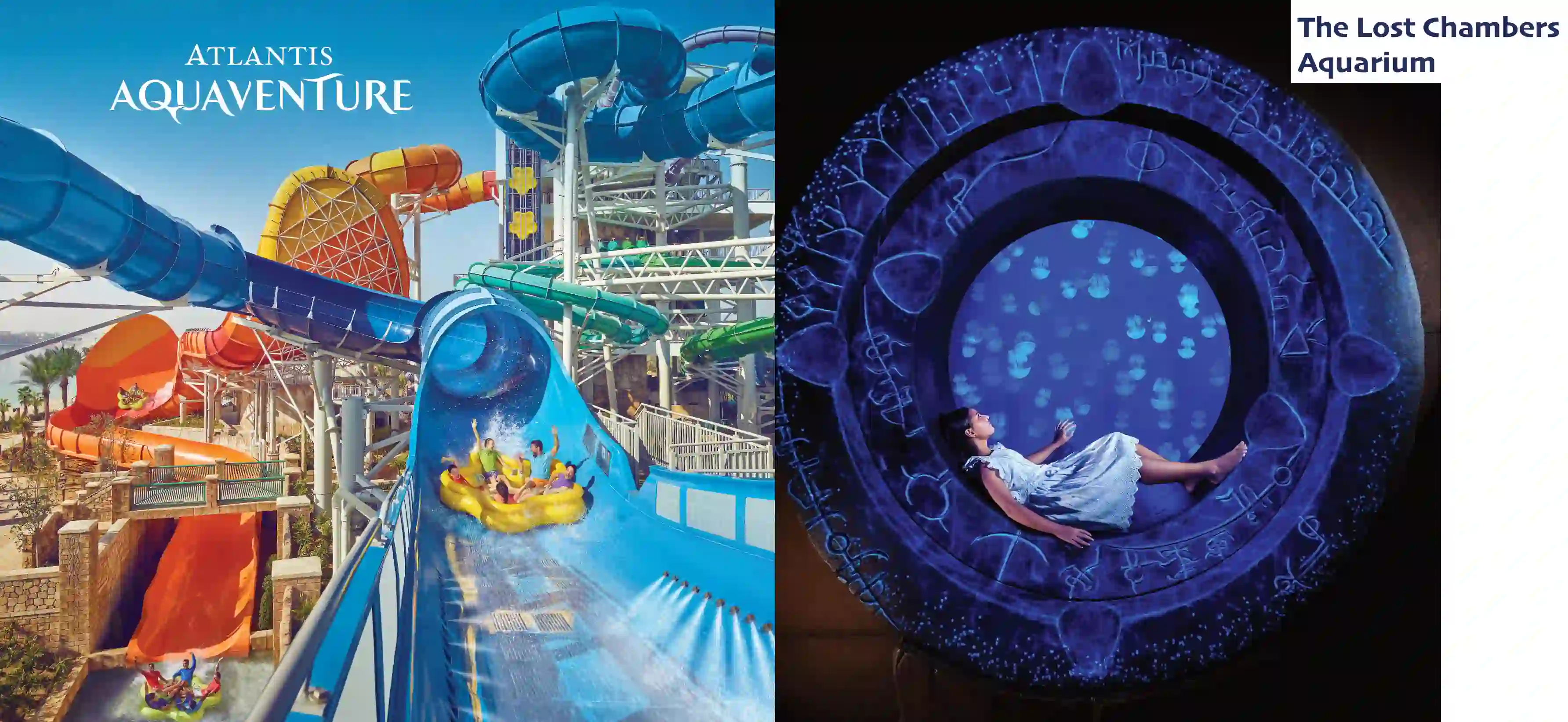 AQUAVENTURE COMBO (ATLANTIS AQUA PARK + LOST CHAMBER)