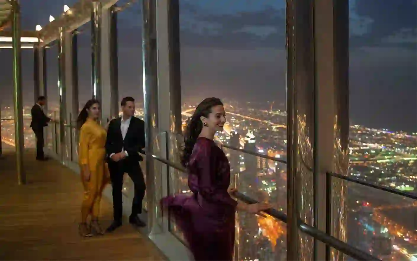 BURJ KHAIFA 152+153+154th Floor - WORLDS HIGHEST LOUNGE