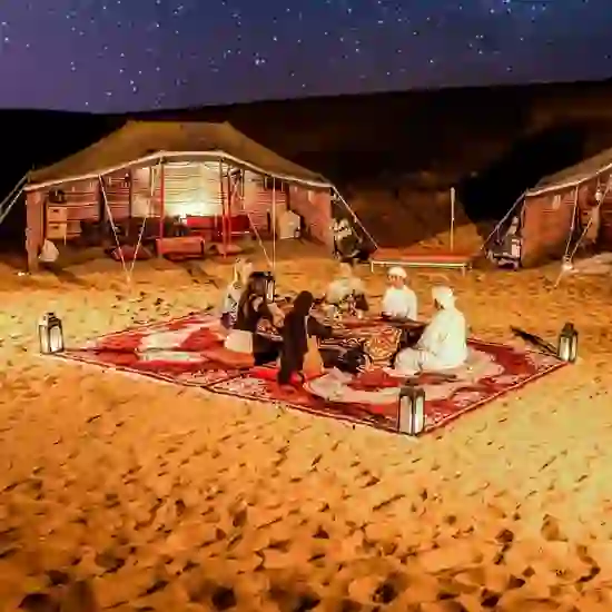 Overnight Stay In Desert